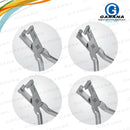 Garana Professional Dental Pliers Orthodontic Braces Wire Bending Loop Forming Cutting set of 16pcs TC