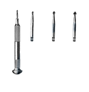 Finger & Toe Nail Drill, W/3 Drill Points, Chrome - Garana Industries