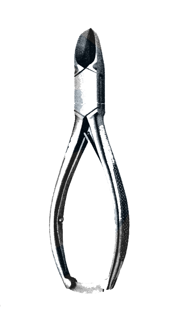 Nail Pipper Concave Jaw 5 1/2" (14 cm) - Garana Industries