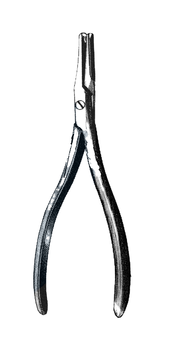 Platypus Forceps, 4mm Jaw 5 1/2" (13.5 cm) - Garana Industries