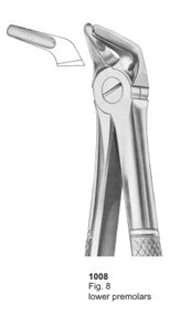 Extracting Forceps English Pattern Lower Premolar