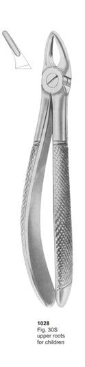 Extracting Forceps English Pattern Upper Roots For Children