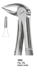 Extracting Forceps English Pattern Lower Roots
