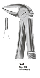 Extracting Forceps English Pattern Lower Roots
