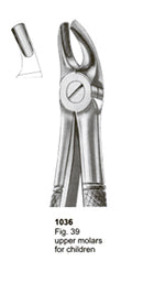 Extracting Forceps English Pattern Upper Molars For Children