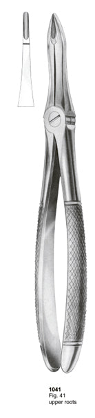 Extracting Forceps English Pattern Upper Roots