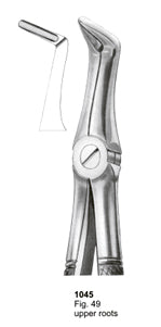Extracting Forceps English Pattern Upper Roots