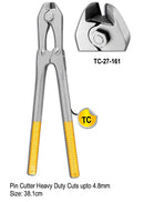 TC Pin Cutter Heavy Duty Cuts upto 4.8mm with Gold Plated 17.8cm