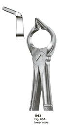 Extracting Forceps English Pattern Lower Roots