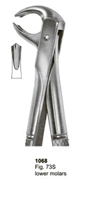Extracting Forceps English Pattern Lower Molars