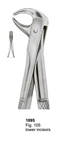 Extracting Forceps English Pattern Lower Incisors