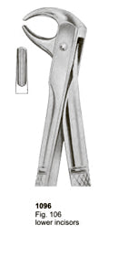 Extracting Forceps English Pattern Lower Incisors