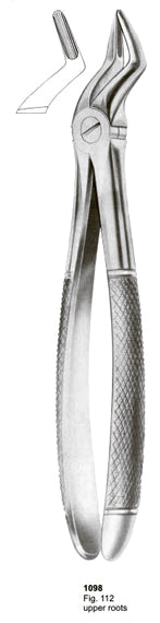 Extracting Forceps English Pattern Upper Roots