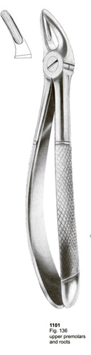 Extracting Forceps English Pattern Upper Premolar And Roots