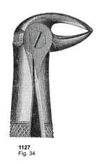 Extracting Forceps English Pattern Fig.34