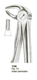 Extracting Forceps Fitting Handle Lower Premolars