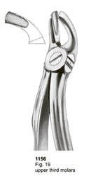Extracting Forceps Fitting Handle Upper Third Molars