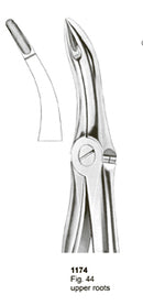 Extracting Forceps Fitting Handle Upper Roots