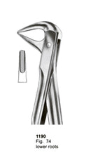 Extracting Forceps Fitting Handle Lower Roots