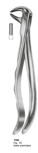Extracting Forceps Fitting Handle Lower Premolars