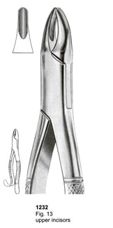 Extracting Forceps American Pattern Upper Incisors