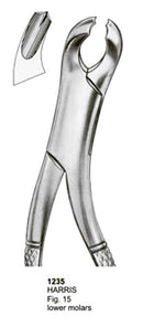 Extracting Forceps American Pattern Harris Lower Molars