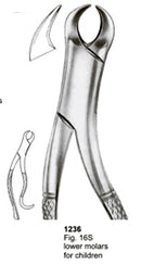 Extracting Forceps American Pattern Lower Molars For children