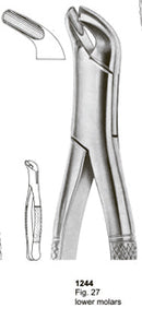 Extracting Forceps American Pattern Lower Molars