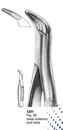 Extracting Forceps American Pattern Lower Anteriors And Roots