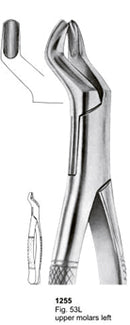Extracting Forceps American Pattern Upper Molars Left
