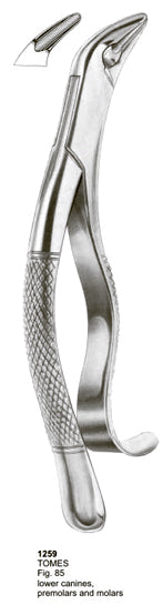 Extracting Forceps American Pattern Lower Canines Premolars And Molars
