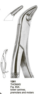 Extracting Forceps American Pattern Lower Canines Premolars And Molars