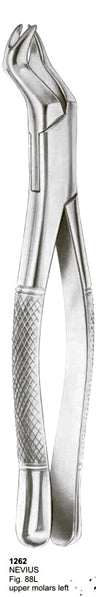 Extracting Forceps American Pattern Upper Molars Left