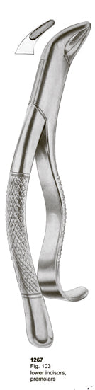 Extracting Forceps American Pattern Lower Incisors Premolars