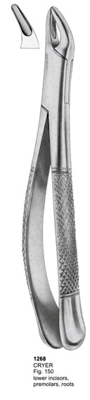 Extracting Forceps American Pattern Lower Incisors Premolars Roots