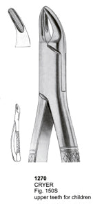Extracting Forceps American Pattern Upper Teeth For Children