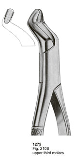 Extracting Forceps American Pattern Upper Third Molars