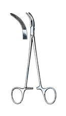 Lower Gall Duct Forceps, Cross Serrated 7" (18 cm) - Garana Industries