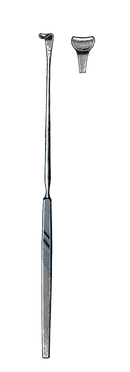 Love Nerve Retractor, Straight, 8 1/2" (21.5 cm) - Garana Industries