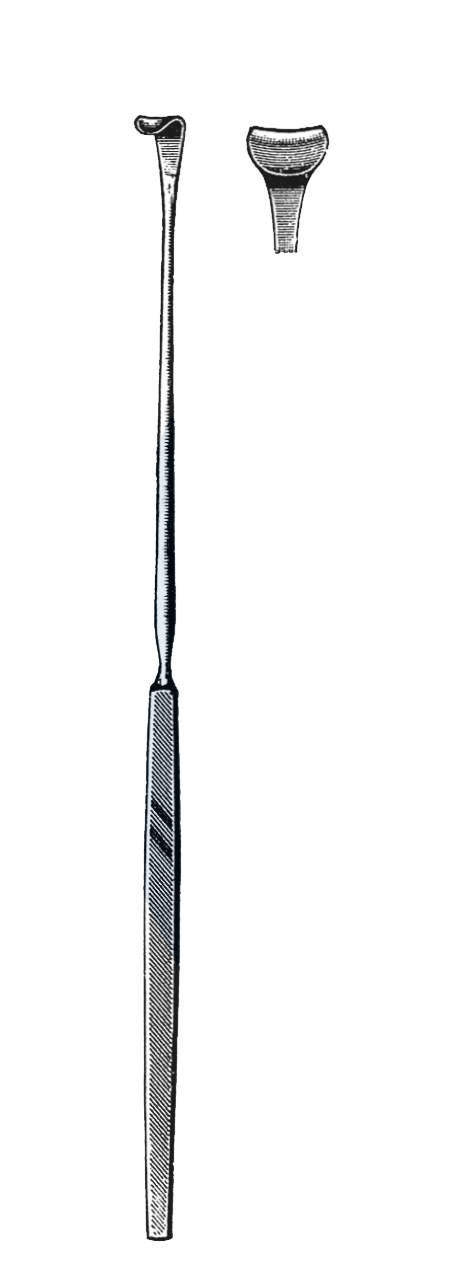 Love Nerve Retractor, Straight, 8 1/2" (21.5 cm) - Garana Industries