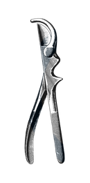 Gluck Rib Shears, Curved, 8 3/4" (22 cm) - Garana Industries