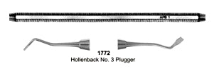 Amalgam Pluggers Hollenback No.3 Hollow Handle