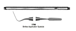Birtles Applicators Spatula Hollow Handle