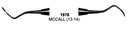 Curettes Mccalls 13-14 Hollow Handle