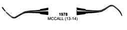 Curettes Mccalls 13-14 Hollow Handle