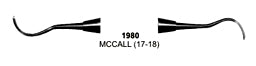 Curettes Mccalls 17-18 Hollow Handle