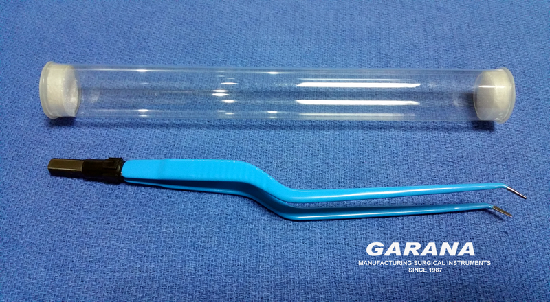 Bayonet European Bipolar Angled Up Size 20 cm Tip 1.5mm