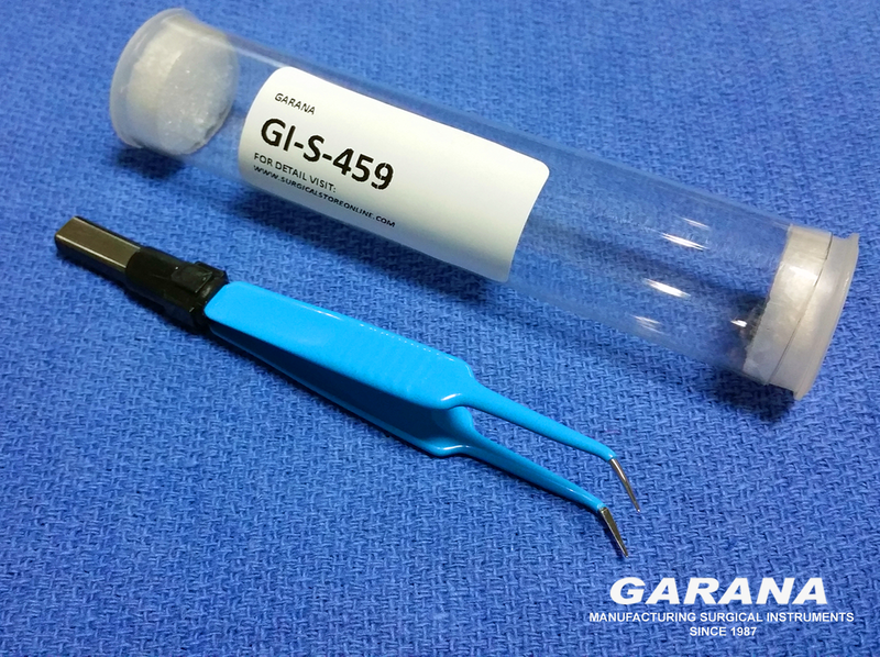 Ophthalmic Bipolar Forceps Jeweler