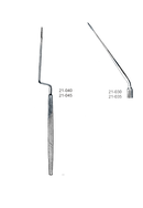 Sexton ( Gerzog ) Ear Knife, 6 1/2" (16.5 cm), Angular, 6 mm Blade - Garana Industries