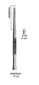Bone Chisels and Gouges Partsch 4mm